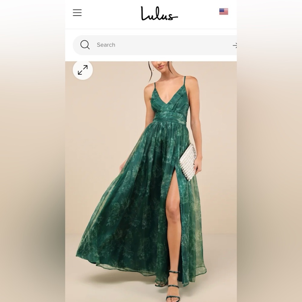 NWT green lulus dress